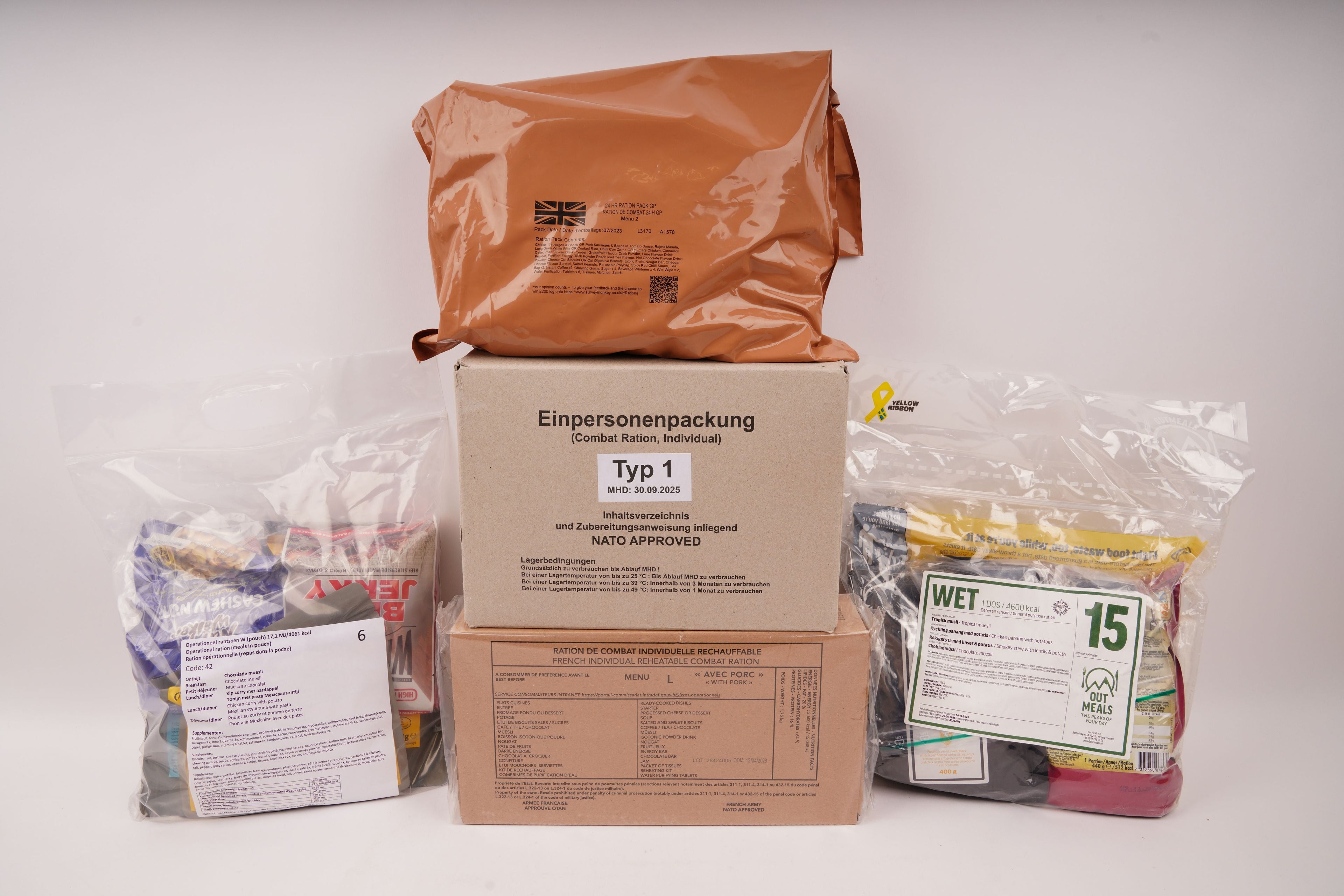 Europa 24Hr Rationen