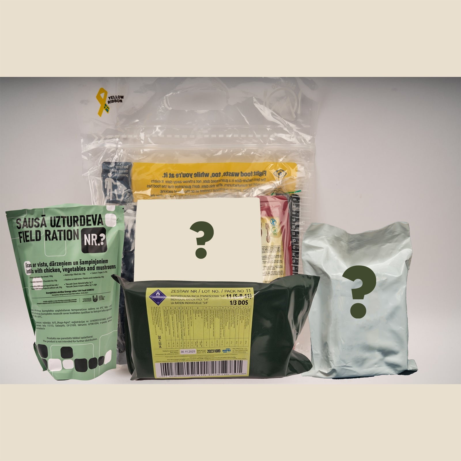 All rations – MREs and More