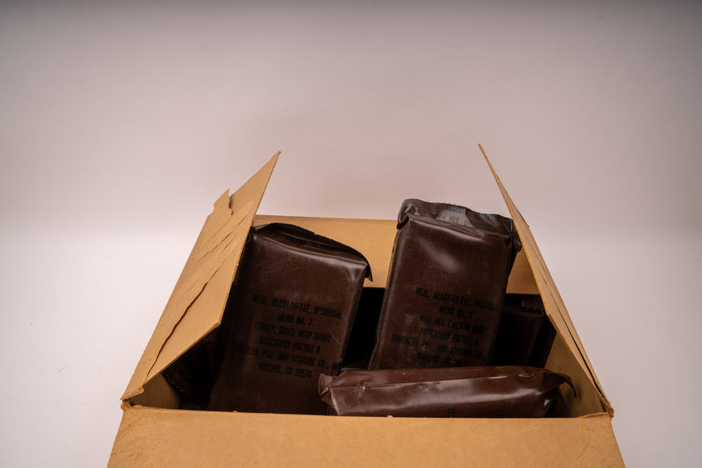 Vintage US MRE 1990er "Brown Bag" Rationen - 0,8kg