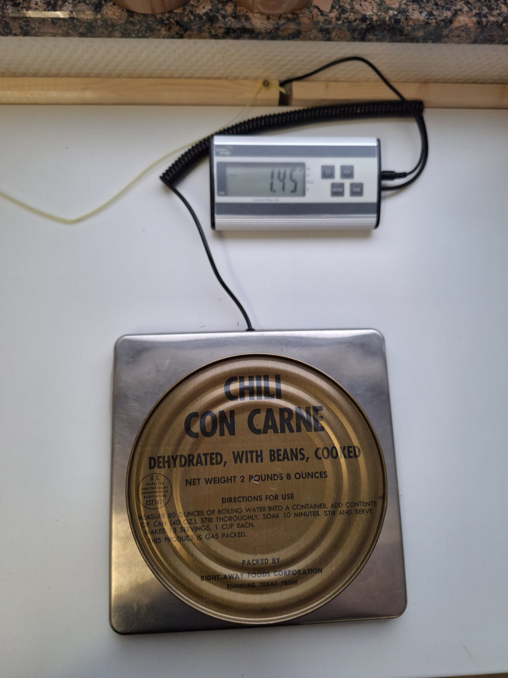 Vintage US Group Ration Cans 1970