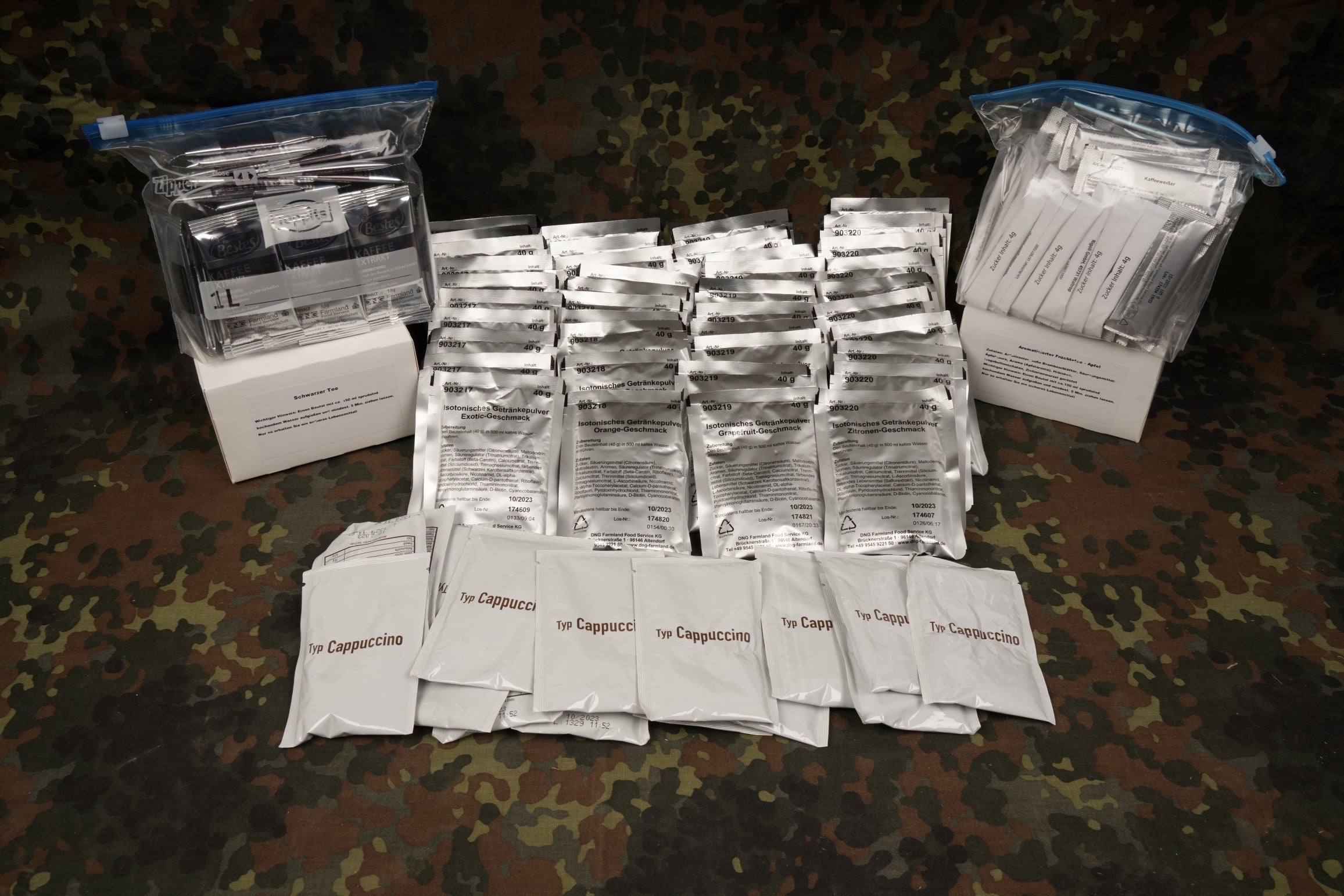 Deutschland Gruppenration Getränkemodul - MREs and More