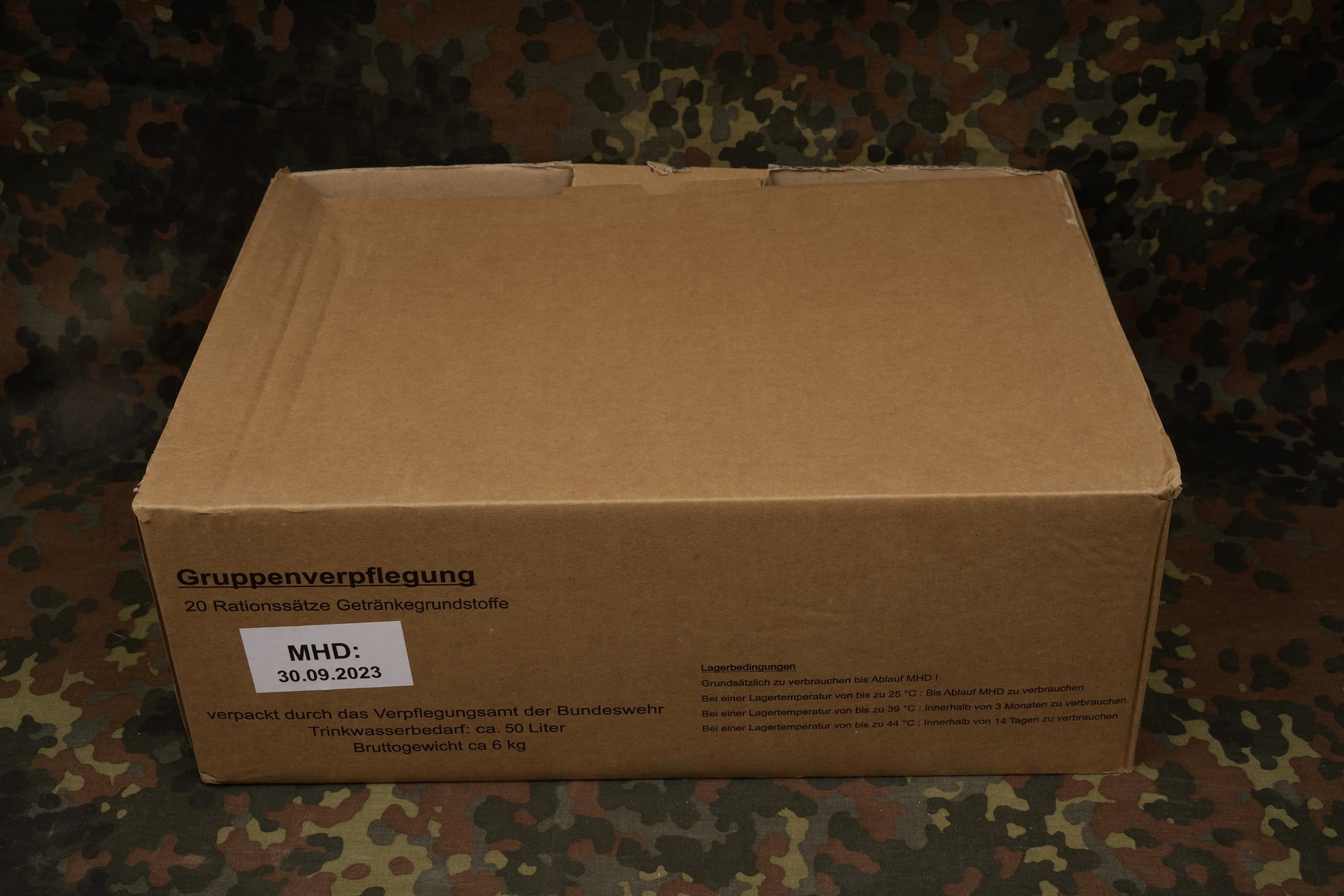 Deutschland Gruppenration Getränkemodul - MREs and More