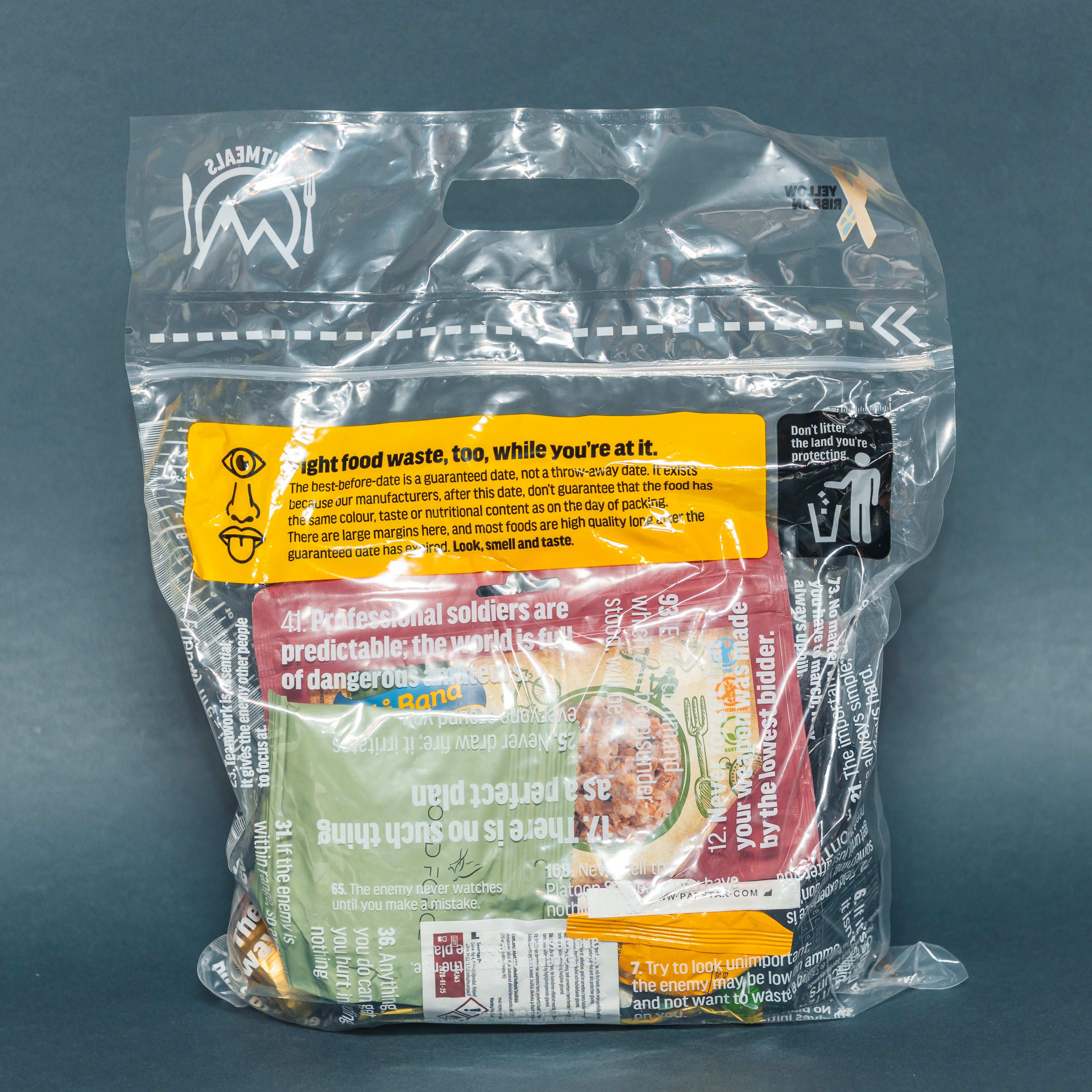 Schweden 24Hr Ration 4600kcal Ready-to-Eat 2026 MHD - MREs and More