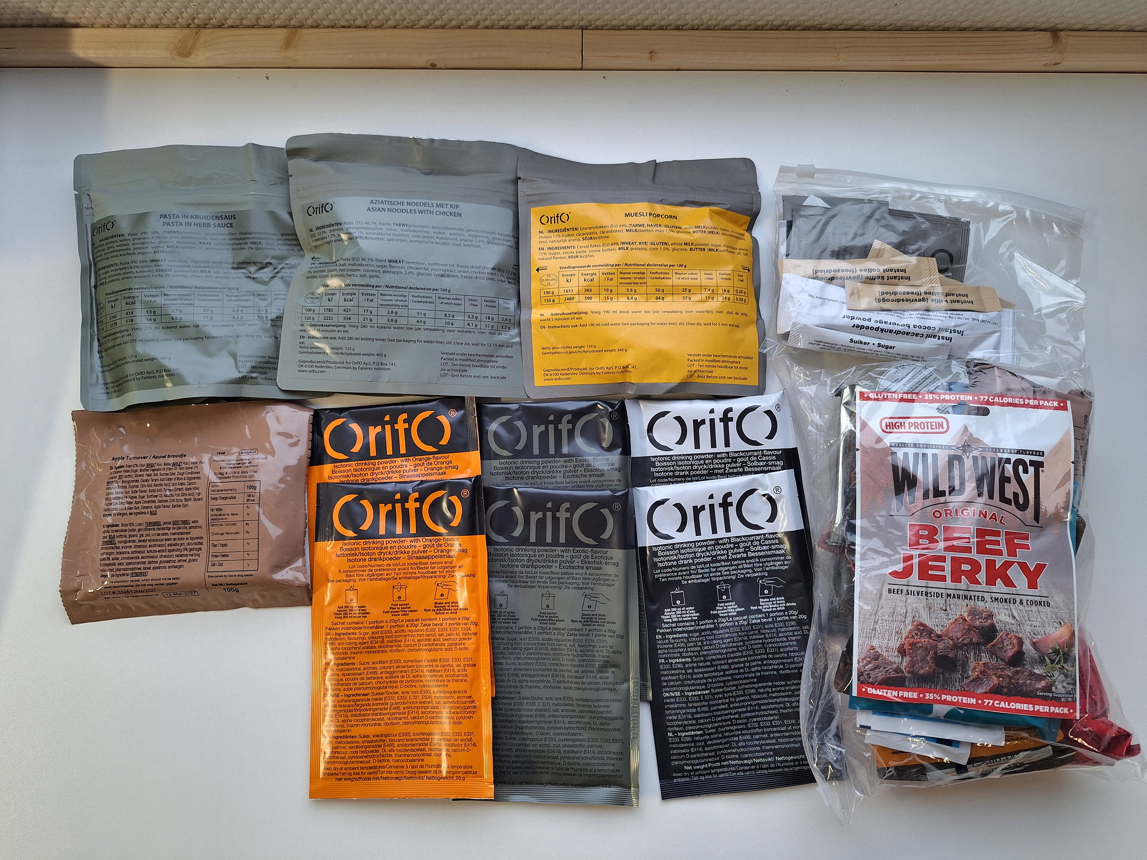 Nederländerna 24Hr Ration 5100kcal torra måltider