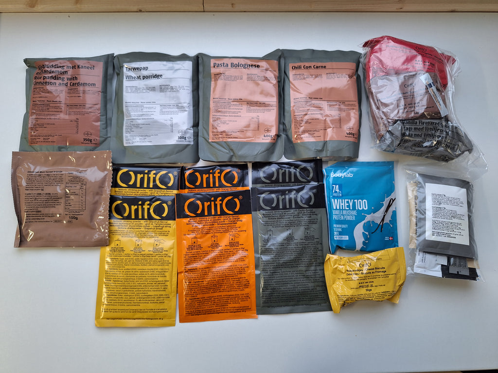 Nederländerna 24Hr Ration 5100kcal Färdiga måltider