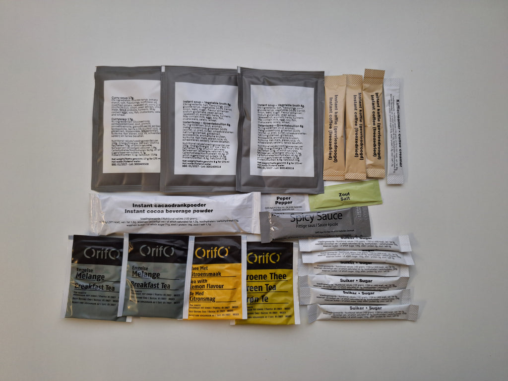 Nederländerna 24Hr Ration 5100kcal Färdiga måltider