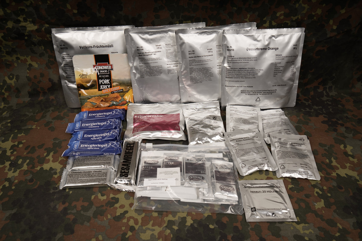 German Emergency Ration Germany EPA 24hr Ration - MREs and More