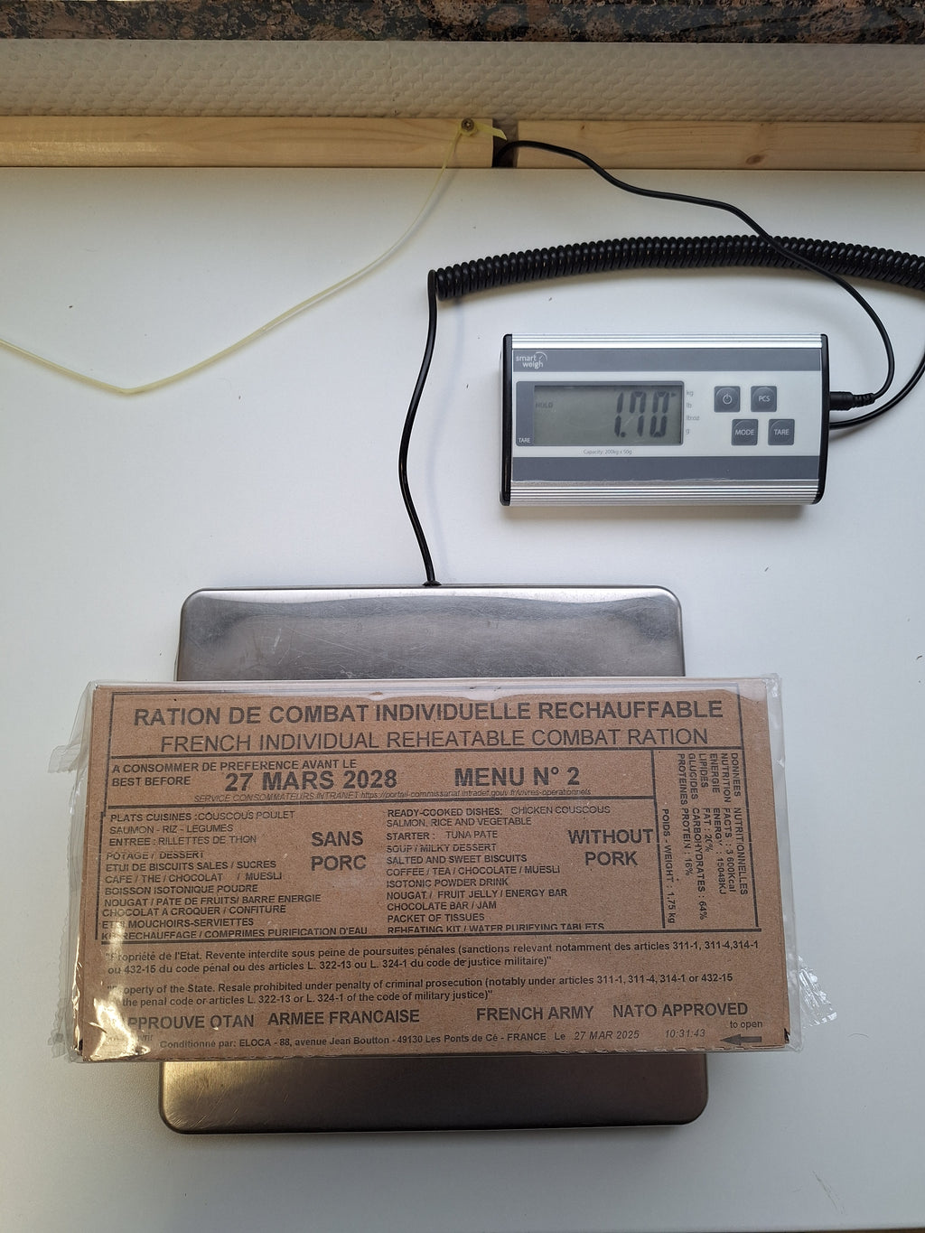 Original Frankreich 24Hr Ration RCIR - MREs and More