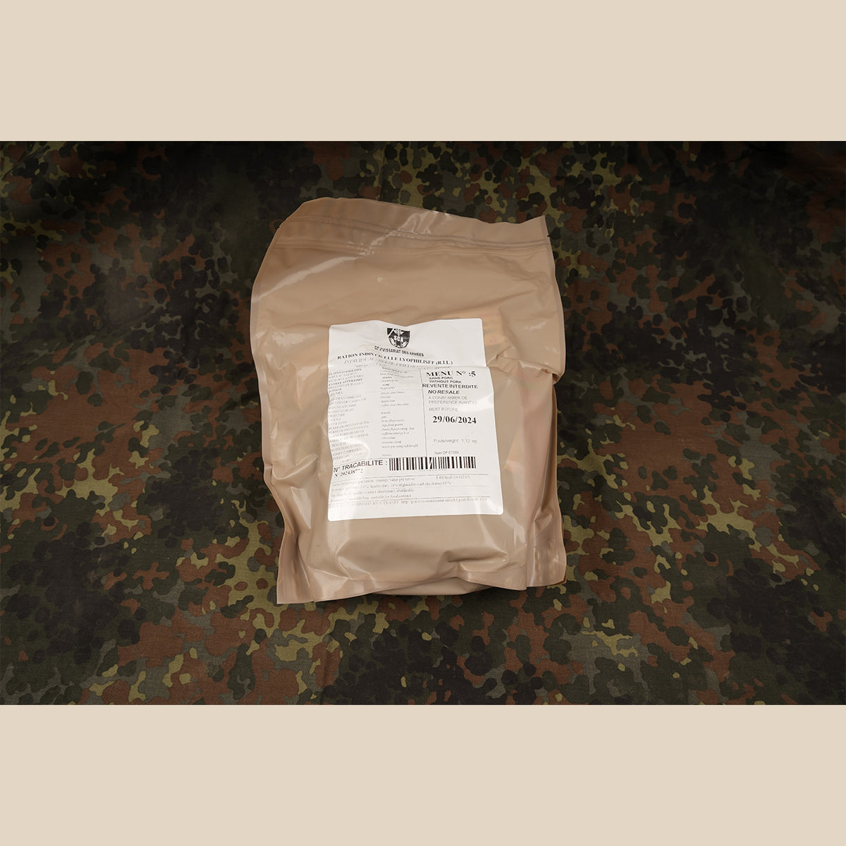 France "RIL" Freeze-dried ration