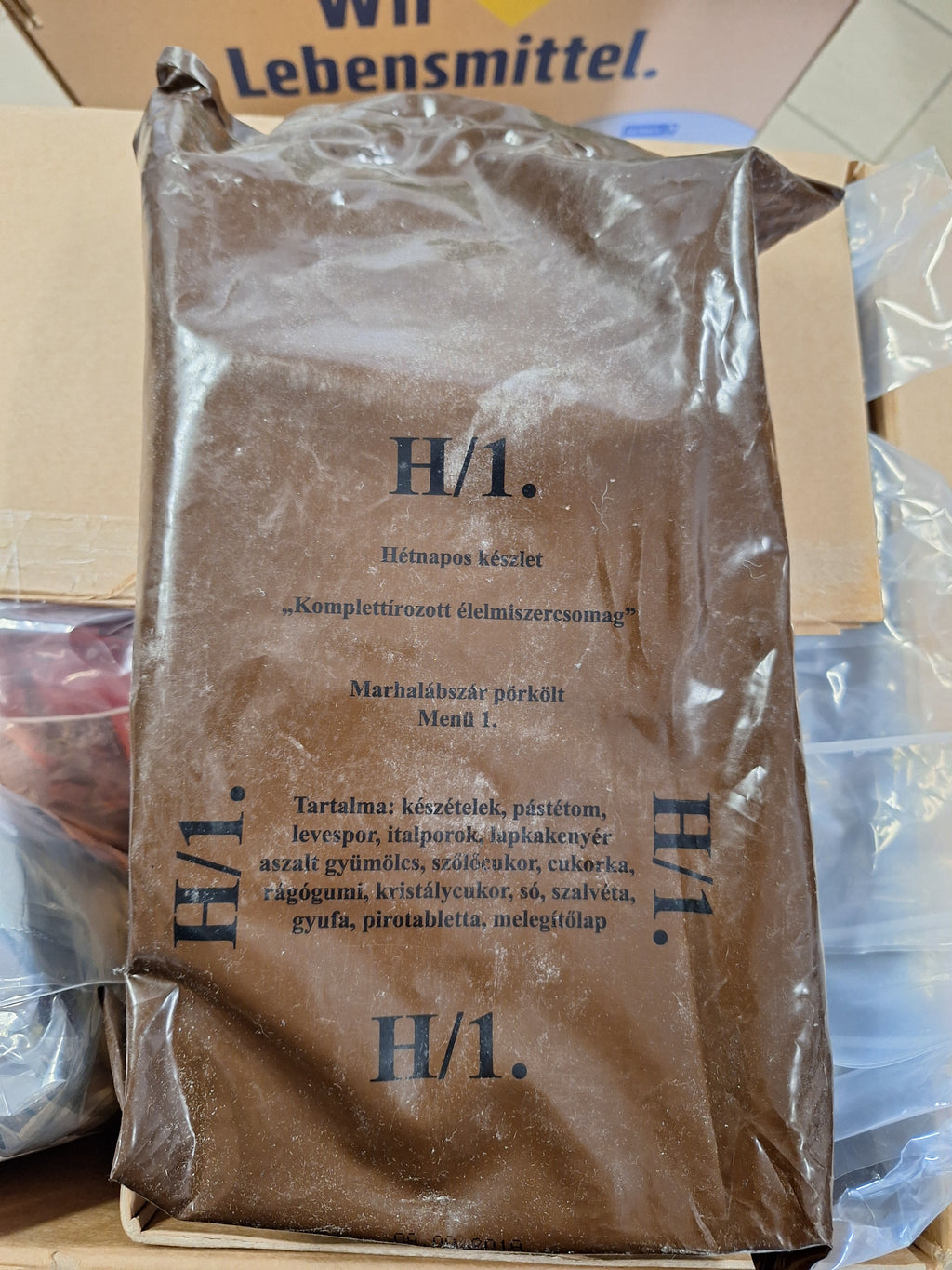 Original Ungarn 24Std Ration - 1,8kg