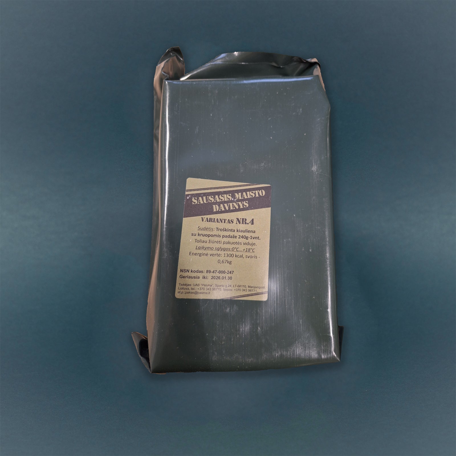 Litauen MRE Ration 2026 BBD MREs and More