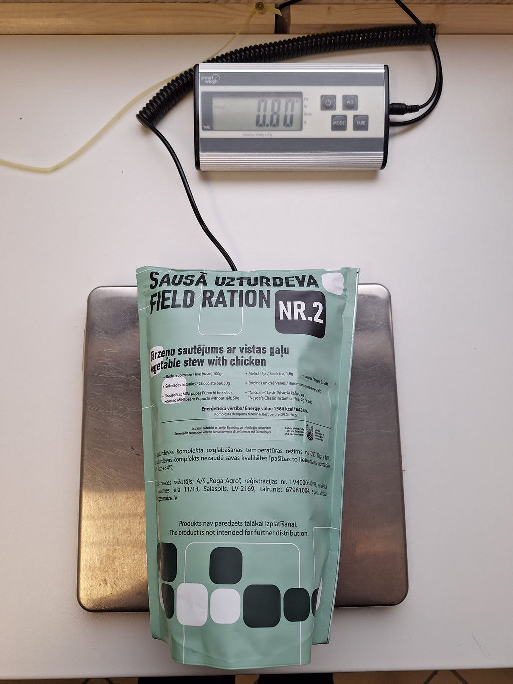 Lettland Single Meal Army Generation