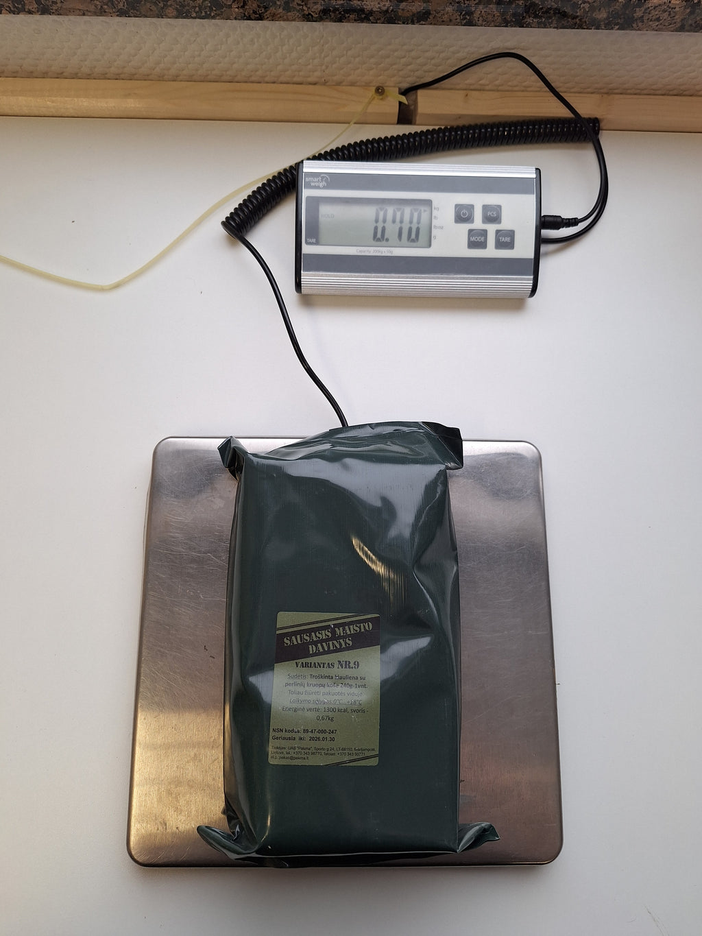 Litauiska MRE ranson Jan 2026 MHD