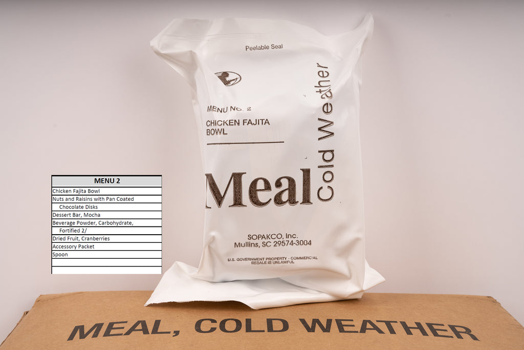 USA Meal Cold Weather MCW Ration - 0,5kg - MREs and More