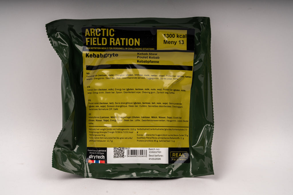 Norwegen Armee Arctic Field Ration 2026BBD - 0,6kg - MREs and More