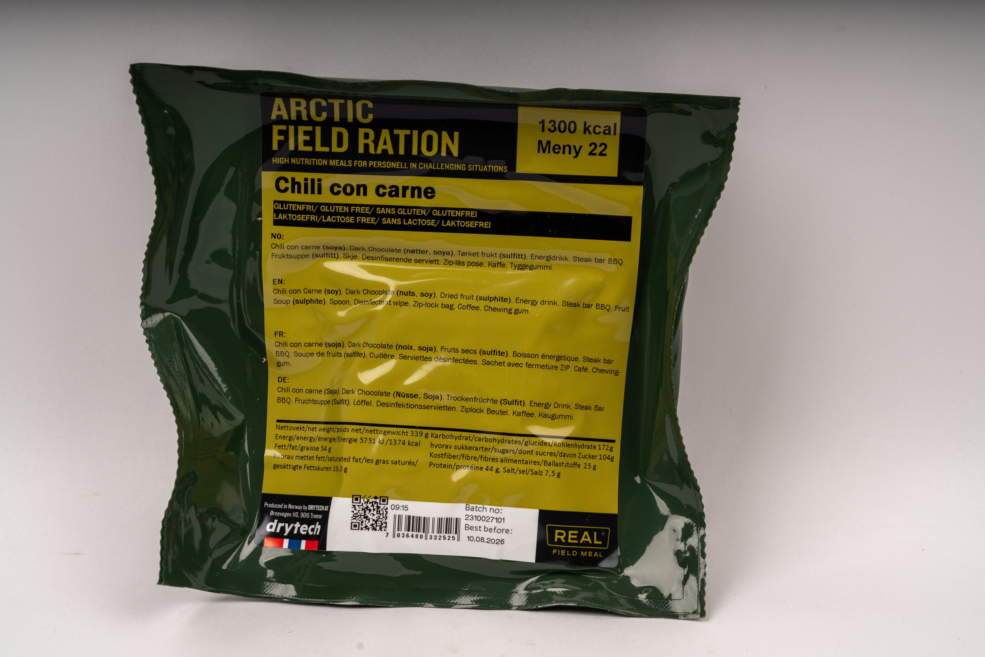 Original Norge Armé Arctic Field Ration 2026BBD