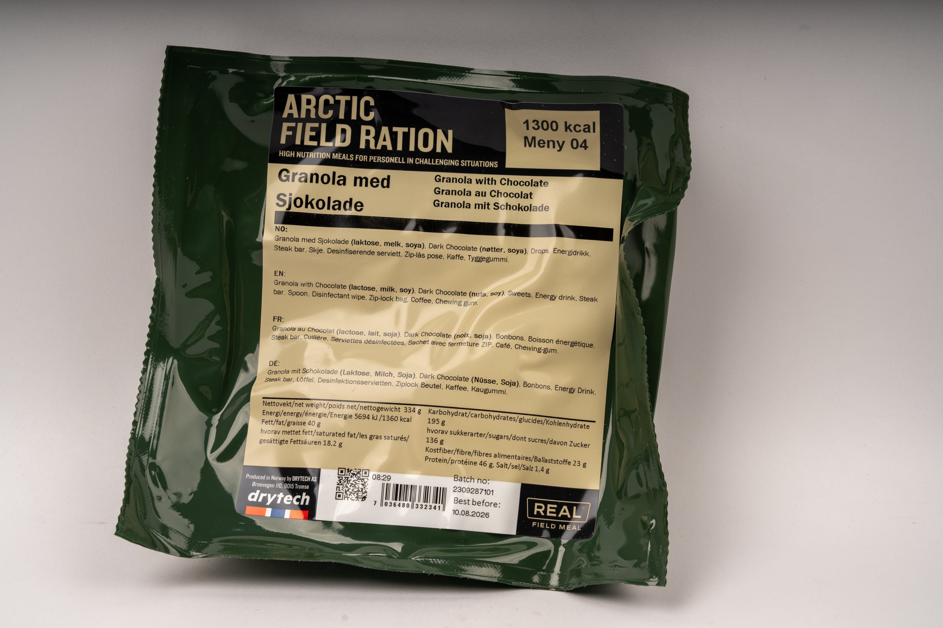Original Norge Armé Arctic Field Ration 2026BBD