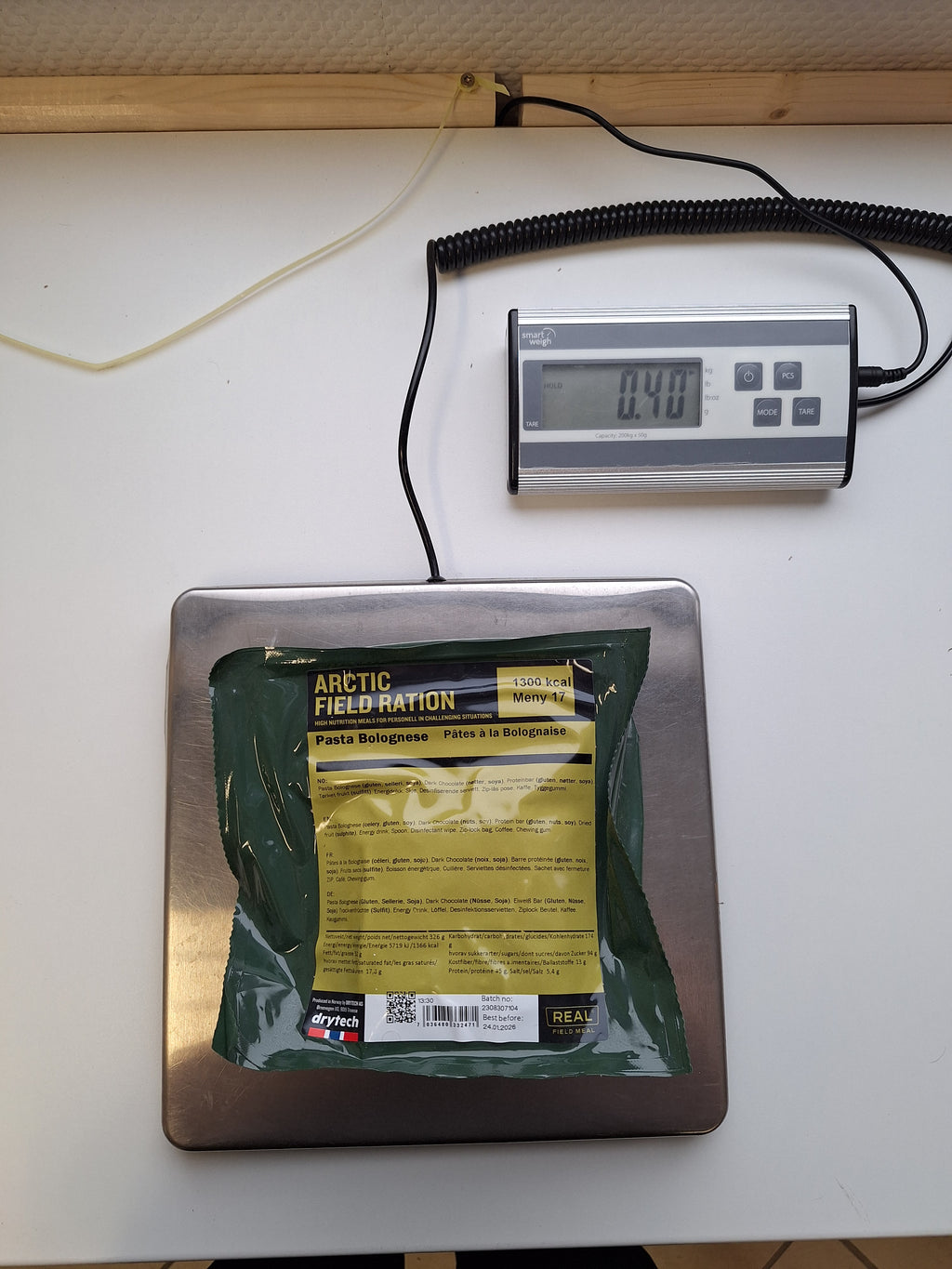 Original Norge Armé Arctic Field Ration 2026BBD