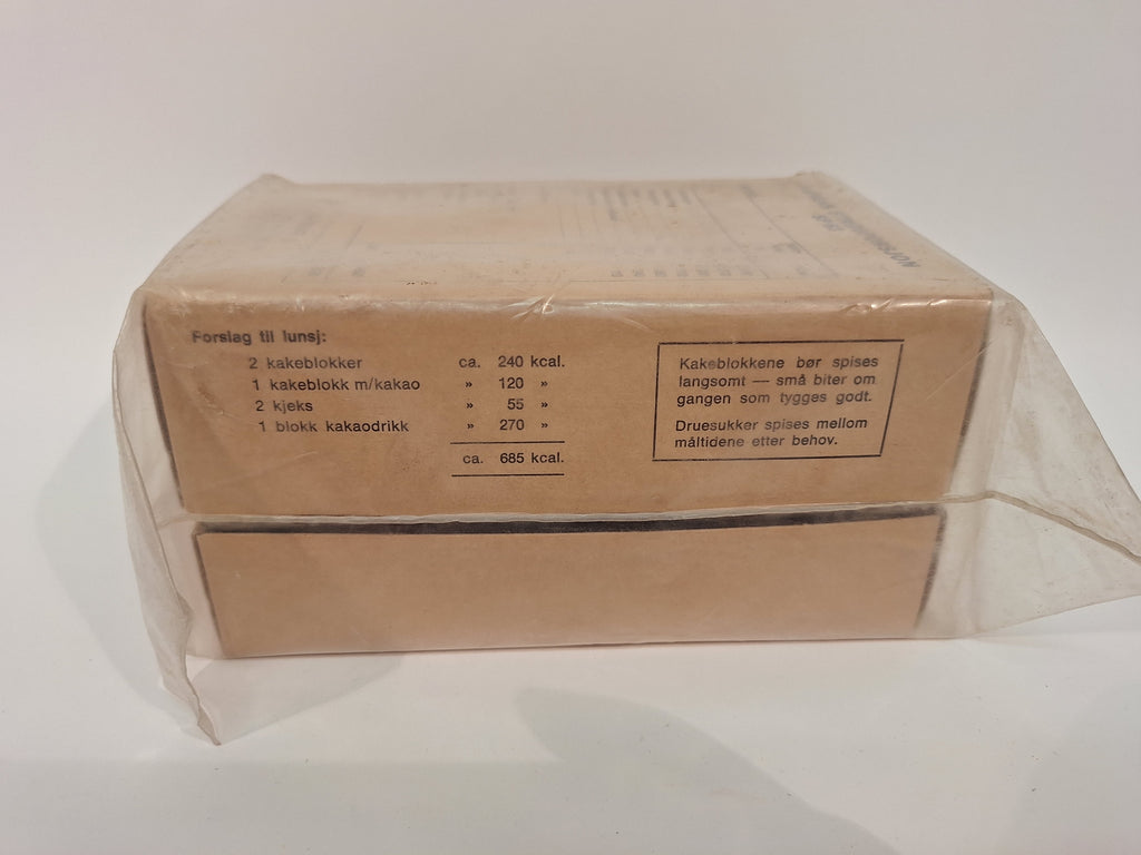 Vintage Norwegen Ration "SP/63" Stridsporsjon - 0,8kg - MREs and More