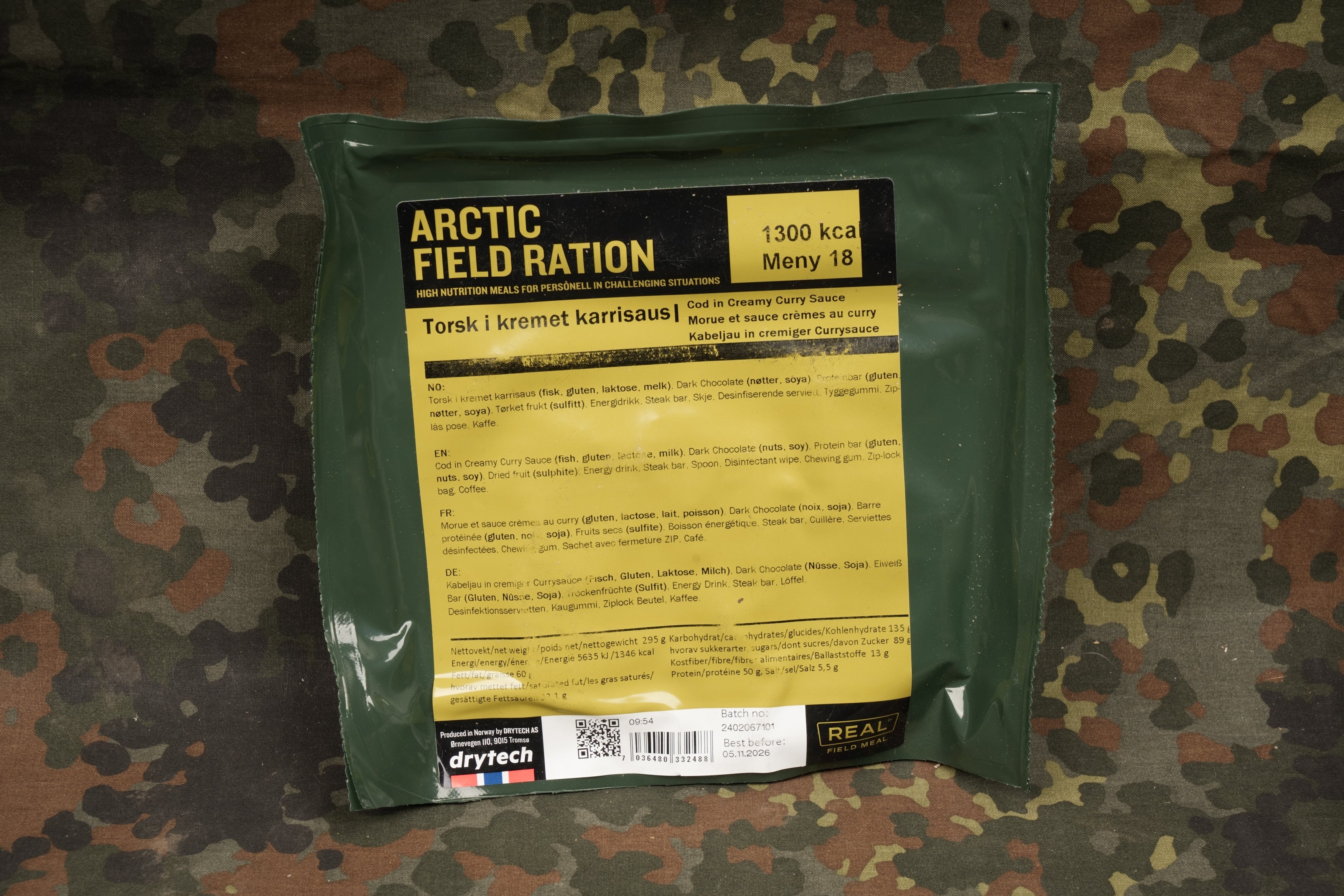 Original Norway Army Arctic Field Ration