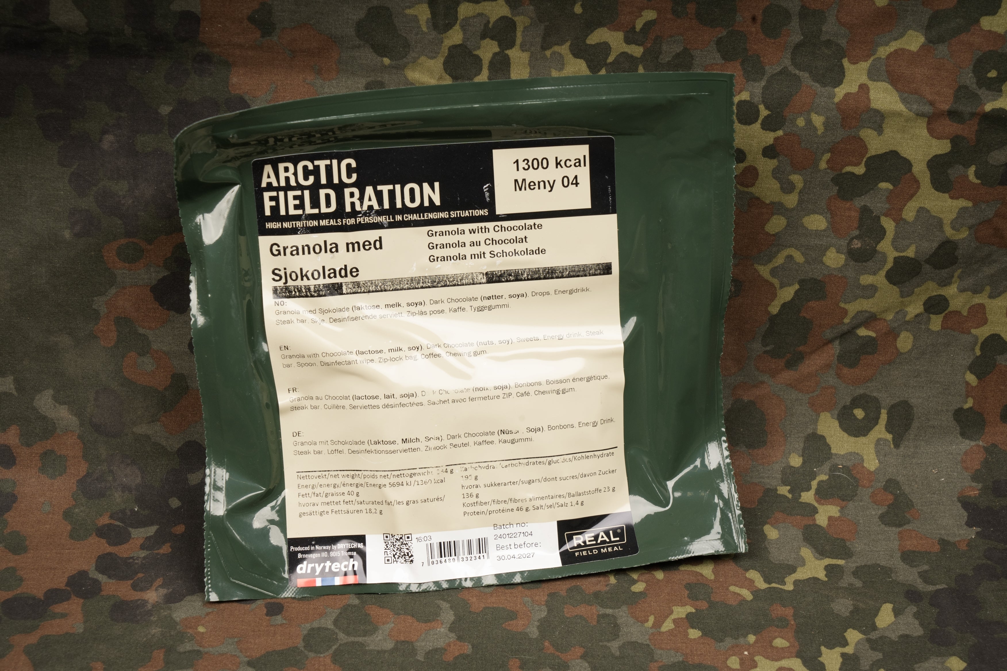 Original Norway Army Arctic Field Ration