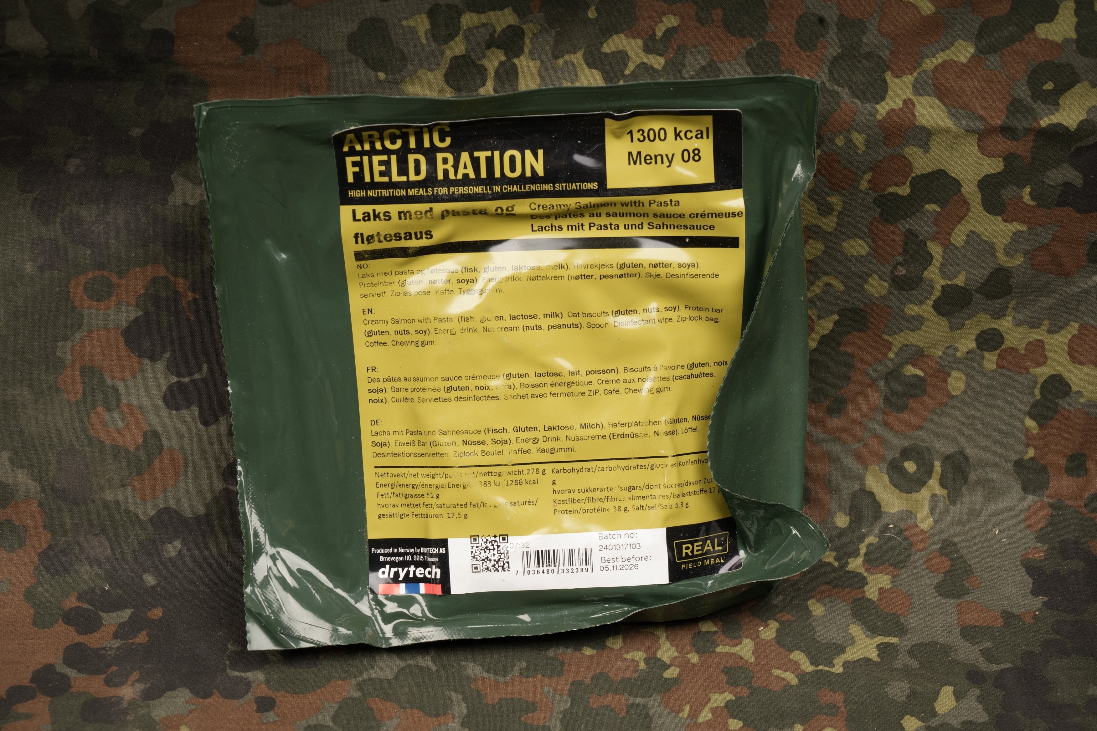 Original Norway Army Arctic Field Ration