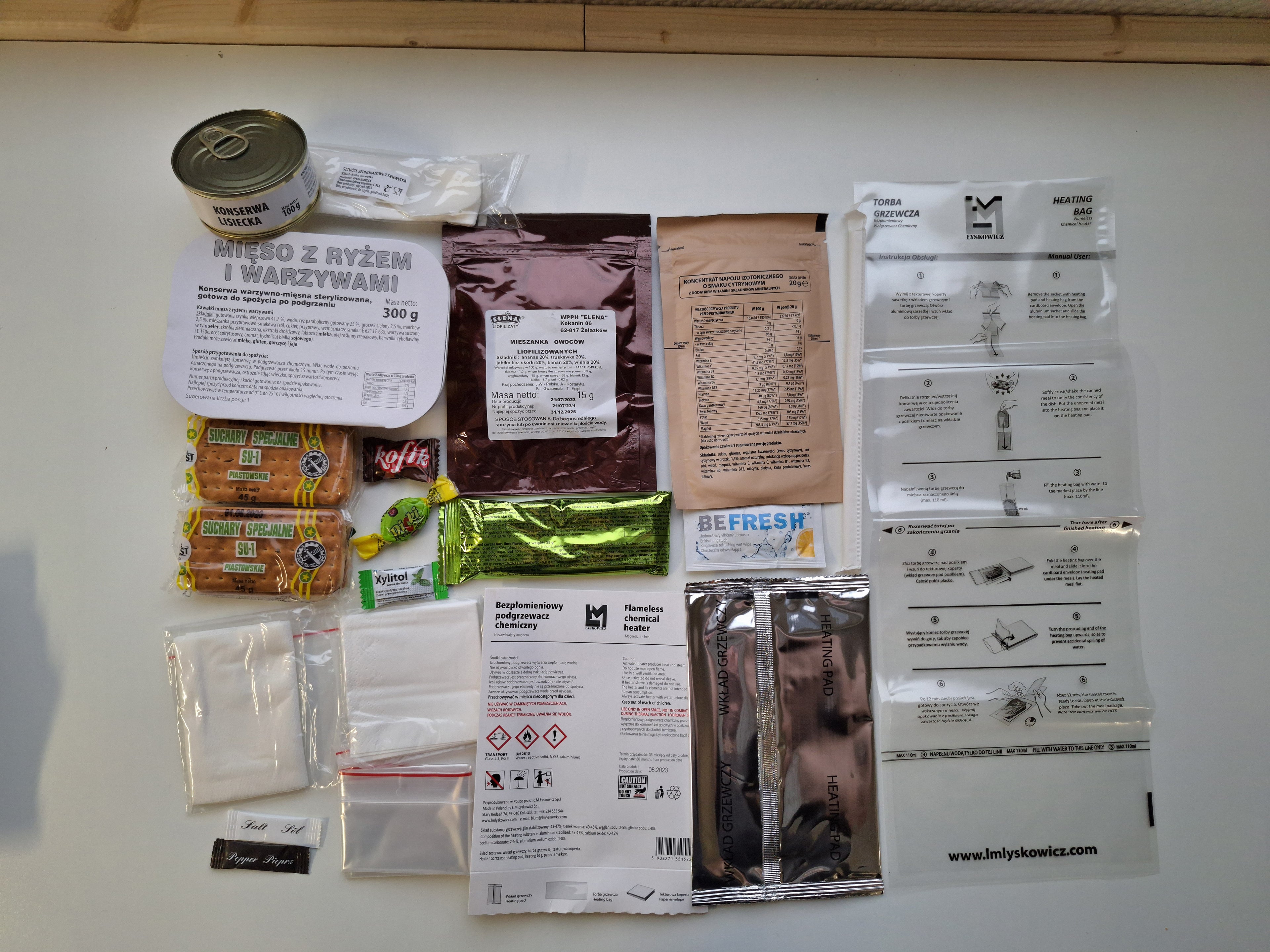 Poland Single Meal Ration Jan 2026 MHD