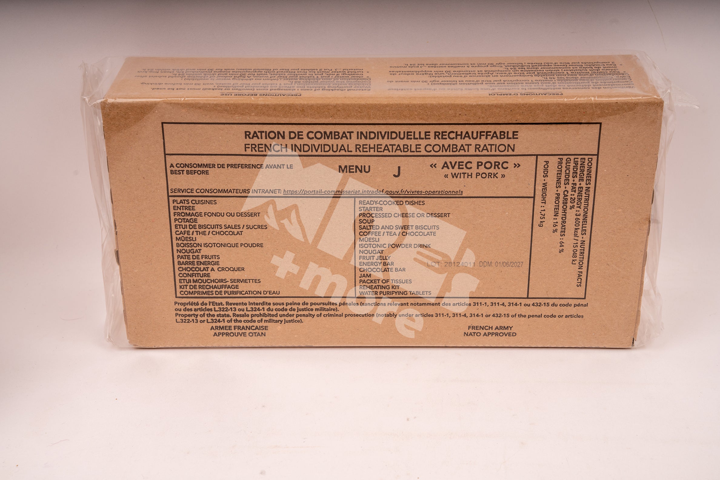 Frankreich 24Hr Ration RCIR - MREs and More