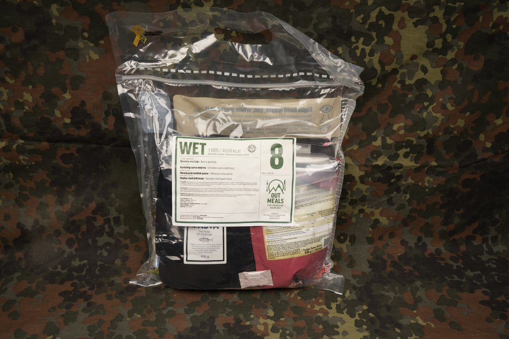 Sweden 24Hr Ration 4600kcal Ready-to-Eat 2026 MHD