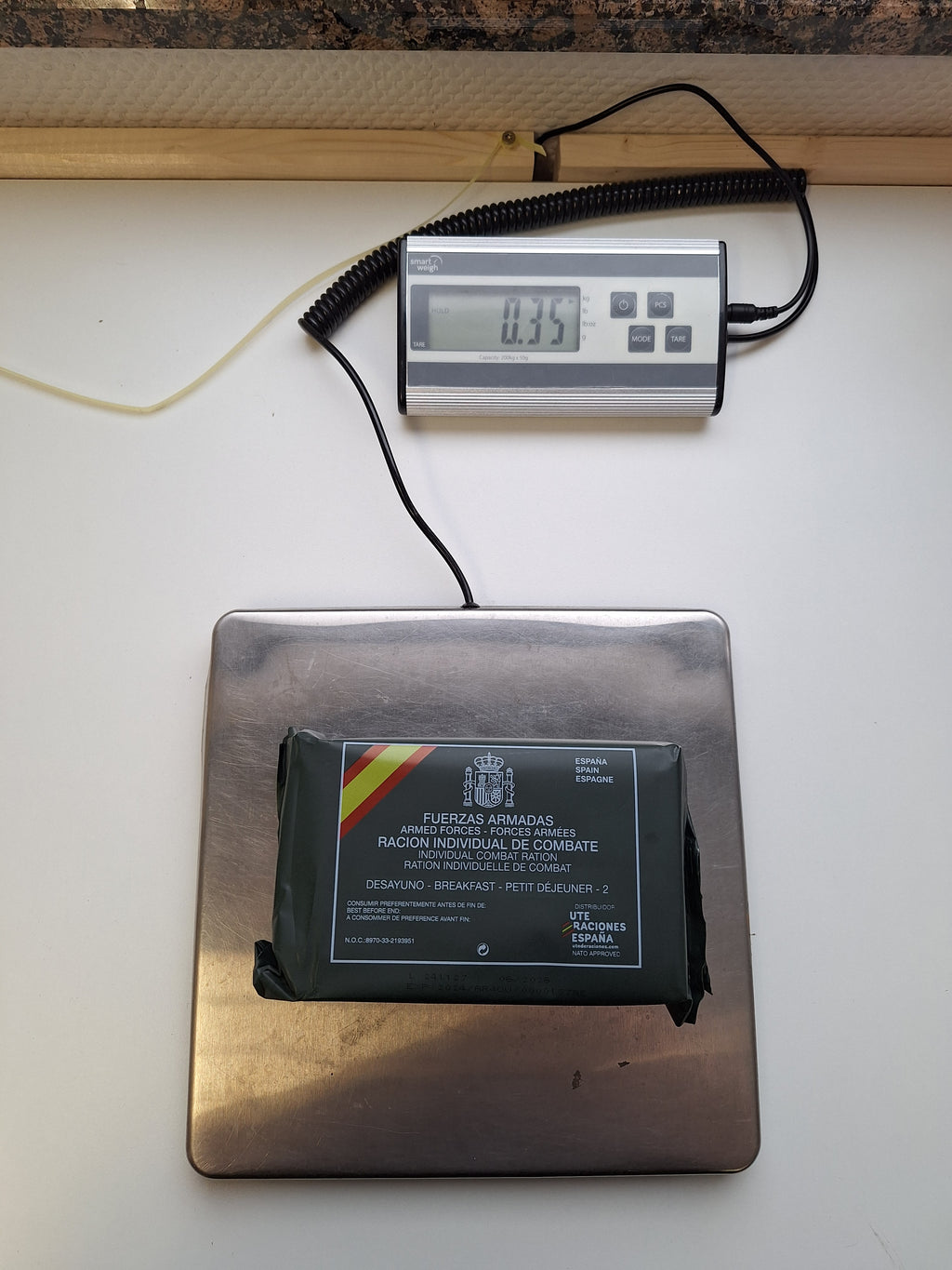 Original Spanien ICR MRE Ration 2026BBD