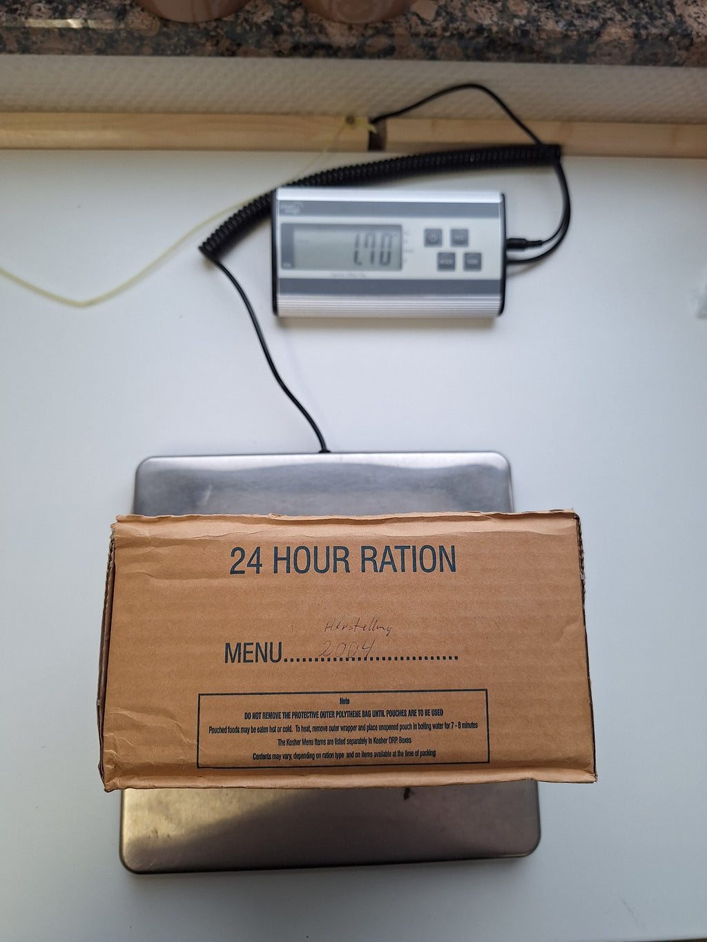 Vintage UK ORP Box 2000 - 1,8kg - MREs and More
