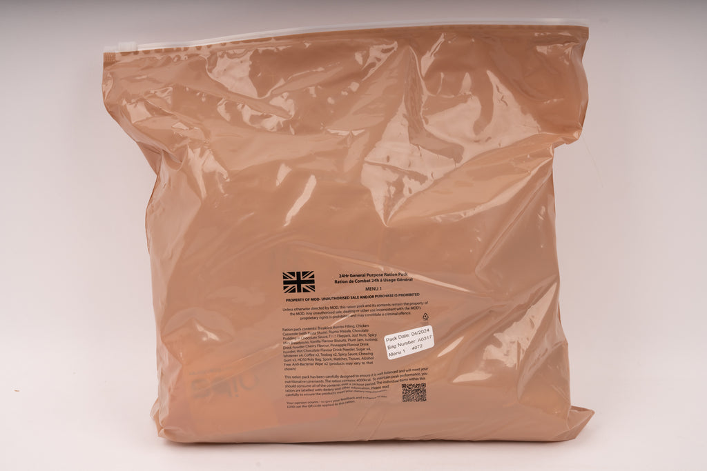 UK 24-Stunden Ration ORP + 2× FRH gratis - MREs and More