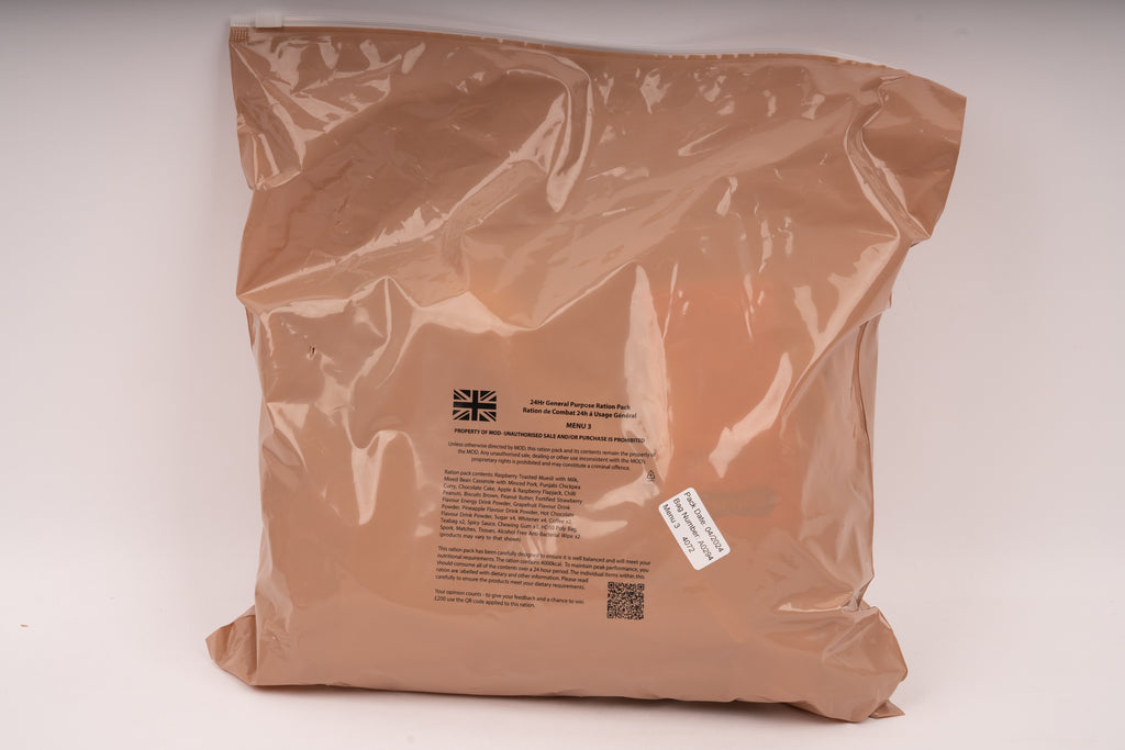 UK 24-Stunden Ration ORP + 2× FRH gratis - MREs and More