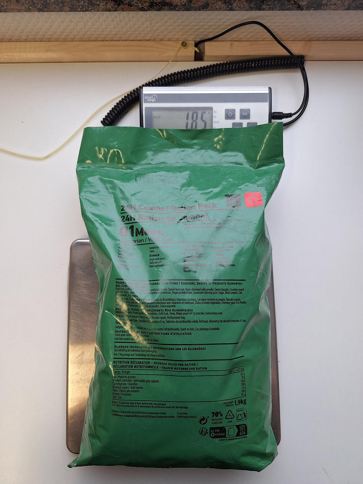 UN Ration 24hr MRE 2026BBD