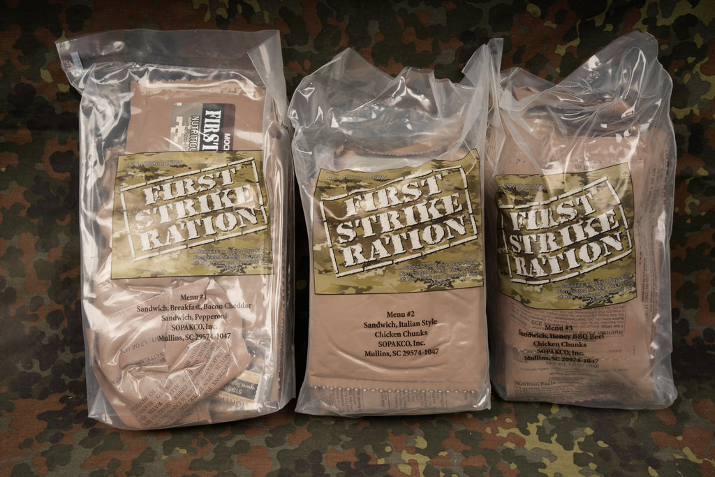 Us First Strike Ration USA FSR 24hr Ration US Daily Ration MRE, shipping from Germany – MREs ...