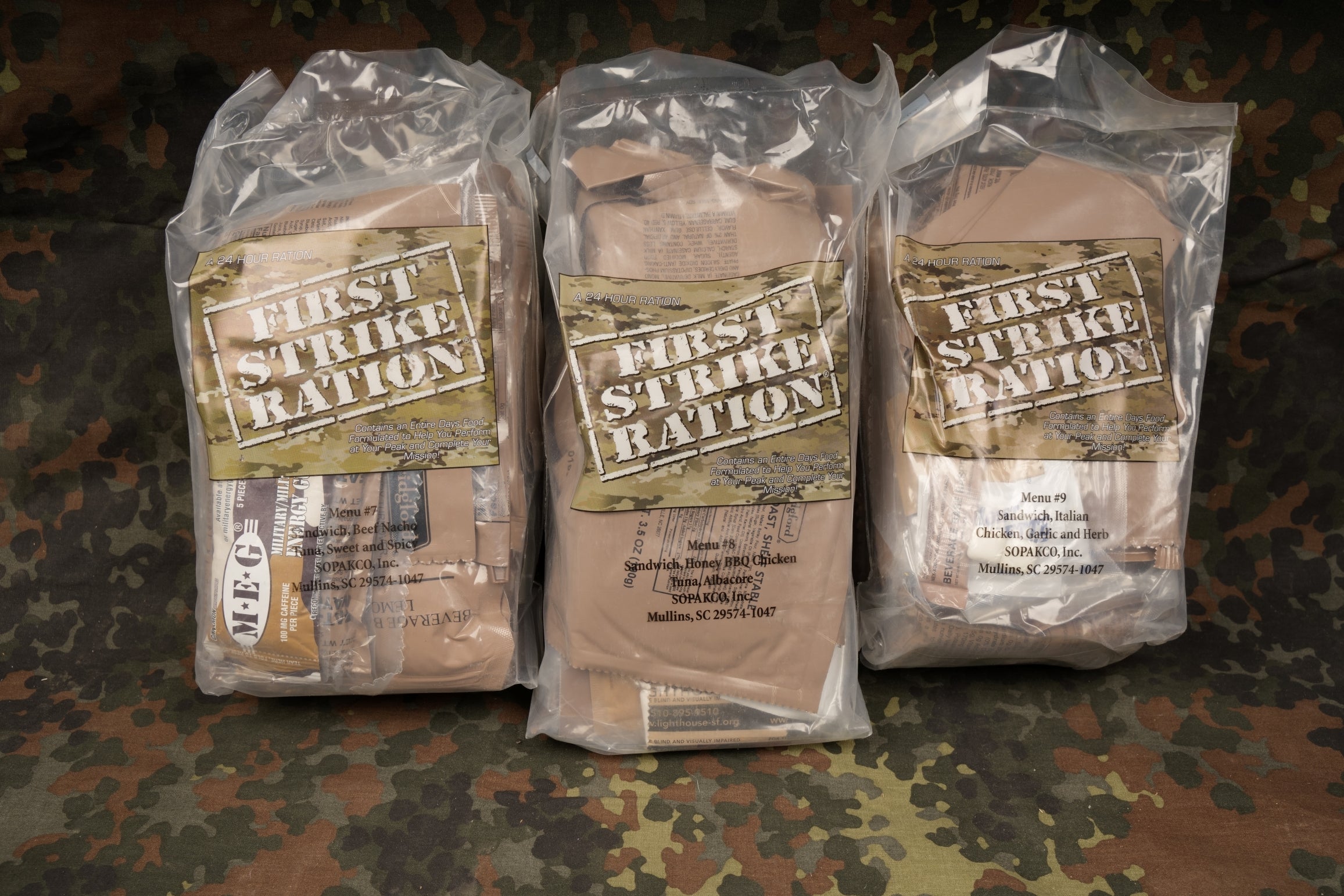 USA FSR First Strike Ration 24-Std MRE - MREs and More